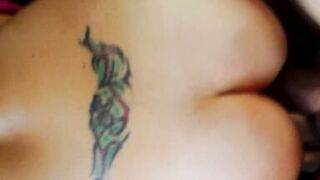 Tight asshole anal drilling and cum in anus