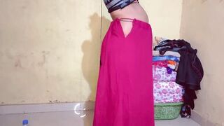 Part 2, hot Indian Stepmom got fucked by stepson while taking shower in bathroom with Clear Hindi audio