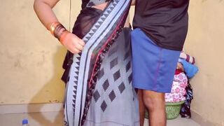 Part 2, hot Indian Stepmom got fucked by stepson while taking shower in bathroom with Clear Hindi audio