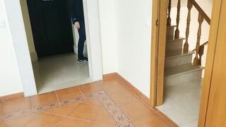 Electrician fucks someones wife next to her husband