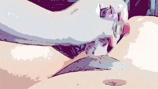 Was it Dream Fucking? Different kind of video. Chubby wife hairy pussy blowjob handjob doggy comic - 5 image