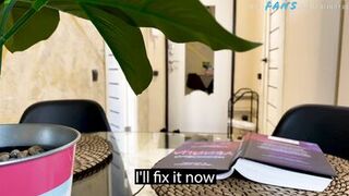 My horny stepmom fucked a locksmith and then woke up. LoL