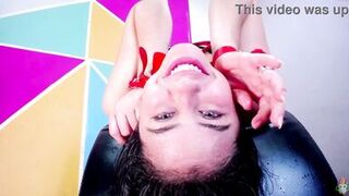 Hard Deepthroat in submission ( role play : slave slut in a hard punishment)